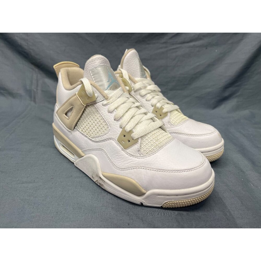 Nike Boys Air Jordan 4 Retro (GS) Sneakers Sand 487724-118 Size 6 DISPLAY MODEL! - Picture 10 of 16